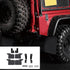 -4 1/10 Oumefar RC Car, Rubber and Metal Remote Control Car Upgrade Accessory Mud Flaps for Scale RC Accessories