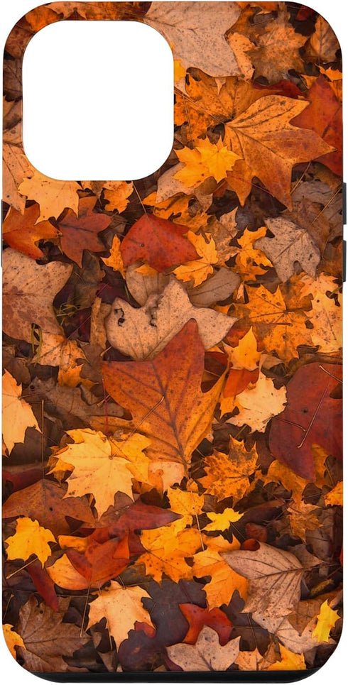 Autumn Season Happy Fall Leaves Thanksgiving Cell Phone Case for iPhone 12 Pro Max