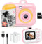 Instant Print Digital Camera for Kids, 32GB Card, FHD 1080P Video, Portable Toy