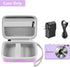 Leayjeen Digital Camera Case - Compatible with Lecran/CAMKORY/IWEUKJLO FHD 1080P 44MP Camera, Purple (Case Only)