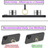 Transparent Clear Phone Holder Ring Grips, Finger Ring Stand for iPhone and Samsung Galaxy Cases