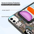 Horror Flowers Scary Phone Case Fit for iPhone 11, TPU iPhone Case Shockproof Ghostface Fashion Design Phone Cover Gift for Boy Girl Men Women