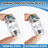 HERCHR 40X 160/0.17 0.65mm 20.2mm Microscope Lens, Achromatic Microscope Objective High Magnification Biological