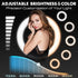 UBeesize Upgraded 12'' Ring Light with 62'' Tripod Stand and Magnetic Phone Holder, LED Selfie Ring Light for iPhone