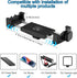 2 Suptig Adjustable Power Bank Holder with Cold Shoe Mount for Camera Rig, Phone Mount.