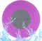 Waterproof Bluetooth Shower Speaker - Portable Wireless Water-Resistant Speaker with Suction Cup, Purple