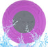 Waterproof Bluetooth Shower Speaker - Portable Wireless Water-Resistant Speaker with Suction Cup, Purple