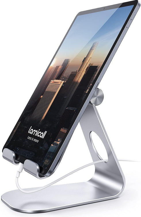 Lamicall Tablet Stand, Adjustable Tablet Holder - Desktop Stand Dock Holder for 4-13"