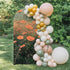 Jnbasdffb 7.2 Red Spring Floral Wedding Arch Cover, Stretchy Spandex Arch Backdrop Stand Covers FT, Modern Oil Painting