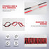 Nilight 50FT 12AWG Copper Clad Aluminum Wire, 12/2 Gauge Red Black Electrical Cable for Car Audio