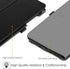 Fintie Folio Case for Samsung Galaxy Tab A 8.0 2019 - Slim Fit Vegan Leather Stand Cover, Black