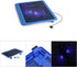 Laptop Cooler Cooling Pad, Portable Quiet Laptop Cooling Pad Stand with USB Stand Laptop Notebook Cooler for 14 Inch Below Notebook(Blue)
