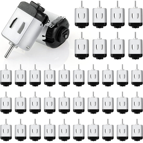 Coume 40 Pack Dc Motor 1.5-3v 23000rpm Mini Hobby Electric Motor High