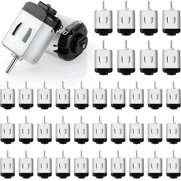 Coume 40 Pack Dc Motor 1.5-3v 23000rpm Mini Hobby Electric Motor High