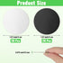 ElevateTech 40 Metal Plates for Magnetic Mount, Pcs Round Metal Plate Magnet for Phone Case Universal Mobile-Phone Iron
