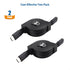 Cable Matters Short Retractable USB C Cable 3.3 ft (Short USB C to USB C Retractable Cable)