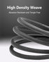 ZeitNah 140W USB C to Magnetic 3 Cable (2m/6.6ft), Compatible with MacBook Pro, MacBook Air, Black