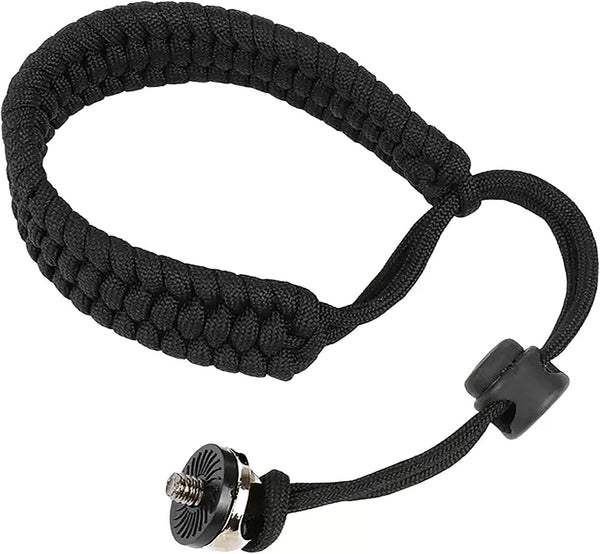Elsteia Camera Wrist Strap Adjustable Paracord Lanyard wrist strap Quick Release with 1/4"