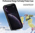 Compatible Apple iPhone XR Case, Full-Body Protective Waterproof, Shockproof Clear Cover for iPhone XR (6.1 Inch, Black)