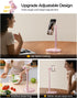 DIMONCOAT 17 16 15 Cell Phone Stand for Desk, Stocking Stuffers Gifts for Teens Girls Boys AdultsPhone Holder Angle