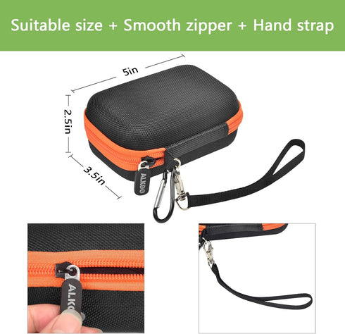 Carrying Case for JBL Go 4 Portable Bluetooth Speaker, Waterproof Box for Go 3/Go3 Eco/Go2 Mini Wireless Speakers -
