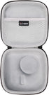 LTGEM Hard Case for Fujifilm Instax Mini 12 / Mini 11 / Mini 10 / Mini 9 / Mini 8 / Mini 7/ Mini 7+ Instant Camera - Storage Protective Carrying Bag with Shoulder Strap (Black)