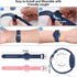 Waterproof Airtag Bracelet for Kids, 2 Pack Hidden Wristband, Anti-Lost Silicon Holder for Toddler GPS Tracker