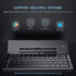 Foldable Bluetooth Keyboard, Portable Travel Keyboard for iPhone 15 Pro Plus/Xs/max/x/14/13/12/11/iPad, Black