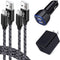 USB Charger for Samsung Galaxy S24 A10E A50 A70 A80 Note 20 Ultra S23 S22 S21 S20 FE, Wall Charger Plug