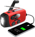 RunningSnail Emergency Hand Crank Radio With LED Flashlight For Emergency, AM/FM NOAA Portable