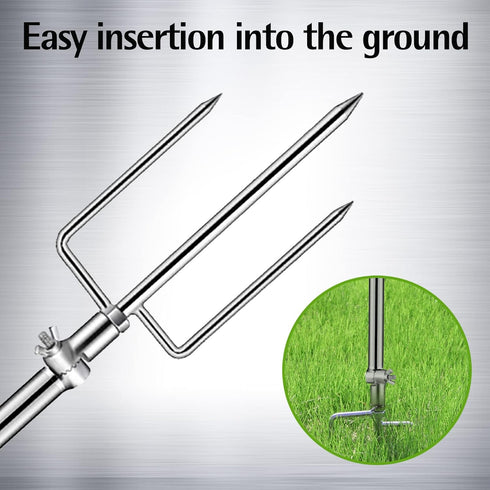 Game & Trail Camera Mount, Thickened Collapsible Stainless Steel Bracket, 360° Adjustable Universal Screw Connection