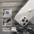 Choiche iPhone 15 Pro Max Case, Glitter Clear with 3 x Diamond Camera Lens Protectors & 2 x Tempered Glass