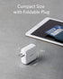 Anker 40W 2-Port 3.0, 15/15 Plus/15 Pro/15 Max/14, USB C Charger, PIQ PowerPort III Duo Type C Foldable Fast Charger