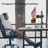BONTEC Dual Monitor Desk Mount, Monitor Stand for 13 27 Inch LCD LED 2 Monitors, Ergonomic Full Motion Heavy Duty