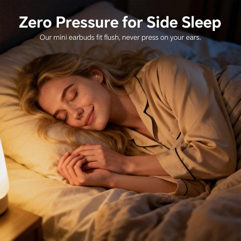 Yihou Ear Buds Invisible Small Mini Sleep Earbuds Headphones Wireless Bluetooth Comfortable Tiny Sleeping Smallest Low