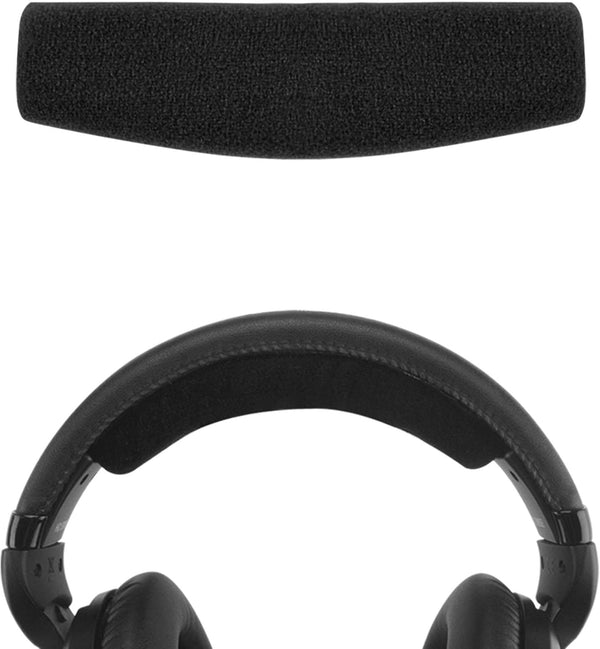 Geekria Velour Headband Pad for Sennheiser HD 598/598SE/598CS/595/569/559/558/555/518/515 Game ONE PC360 (Black)