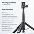 G7X ZV-1 RX100 A6400 A6600 DT001 NEEWER Basics Extendable Selfie Stick Tripod, Metal Portable Stand Handle Grip