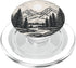 Pine Tree Mountain Scene PopSockets PopGrip for MagSafe