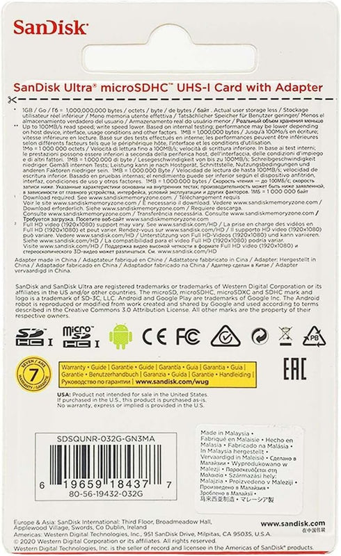SanDisk 64GB MicroSDXC Card - Professional Ultra for Samsung GALAXY Note 10.1 Tablet, Includes SD Adapter