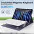 Keyboard Case for iPad Pro 11 Inch 4th/3rd/2nd Gen with Pencil Holder, Detachable Bluetooth Keyboard & Flip Stand,