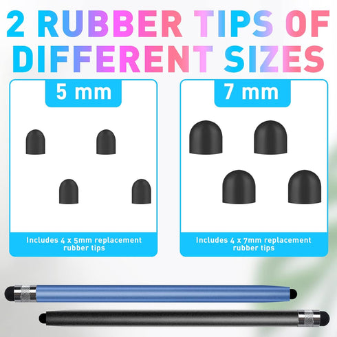 Stylus Pens for Touch Screens, 4-Pack High Sensitivity Capacitive Stylus for iPhone/iPad/Tablet/Smartphones/Samsung