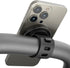 A2C 17 N54 Stroller Phone Holder Compatible with MagSafe - Peloton Phone Mount with Strong Magnets Adjustable Silicone