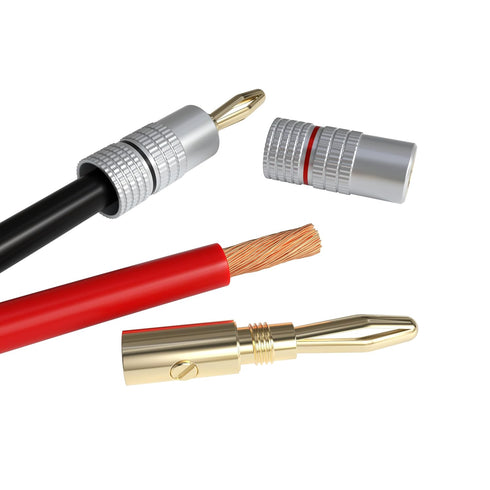 Cables Direct Online 25FT 14AWG Speaker Cable, 2 Conductors (14/2) CL3 Rated CCA (Copper Clad Aluminum) Black and Red
