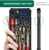 ZHEGAILIAN iPhone 14 Case - Deer Flag Red Camo, Soft TPU Bumper, Drop Protection, 6.1-inch, Cool Pattern for Men & Boys.