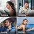 B60S IPX8 Swimming 64GB MP3 5.3 Headset Sanag Bone Conduction Headphones, Waterproof Earphones with Player, Bluetooth