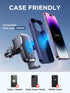 Wireless Car Charger, 15W Qi Fast Charging Auto Clamping Phone Holder, JOYROOM Mount for iPhone 14 13 12 11 Pro Max
