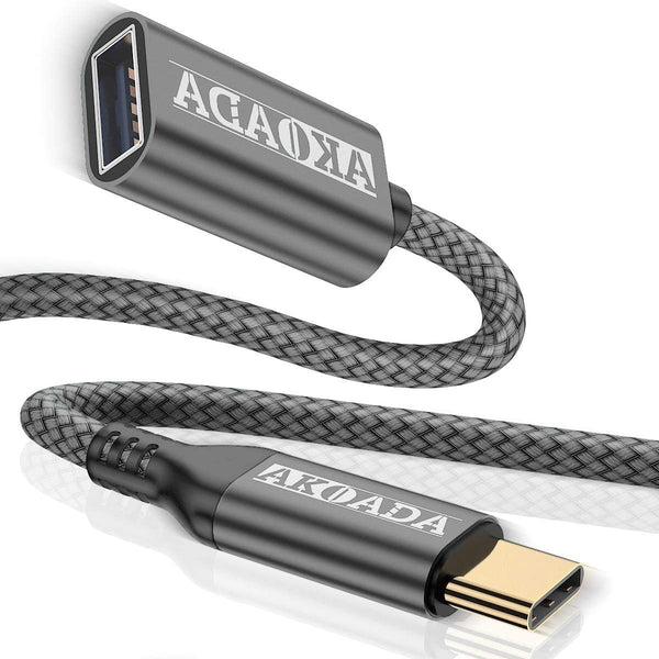 USB C to USB 3.0 Adapter (10ft), Type C Male to USB 3.0 Female OTG Cable for iPad Pro, Samsung Galaxy