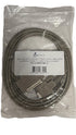 AYA DB9 (9-Pin) Female to DB25 (25-Pin) Male Serial Null Modem Cable (10 Ft)