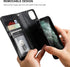 Bocasal Wallet Case for iPhone 11 Pro, Magnetic Detachable Kickstand, Shockproof, Card Holder, Removable Flip Cover,