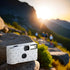 WEDDINGSTAR 35mm Disposable Camera with Flash - Single Use Film Camera for Wedding or Party Favors - Silver Hearts